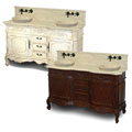 Chateau Dual Bowl Oil Rubbed Bronze Vanity Package