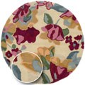 Hand-tufted Florence Collection Wool Rug (6' Round)