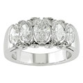 18k White Gold 2-1/4ct TDW Diamond Ring