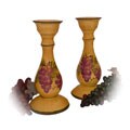 Sonoma Collection Hand-painted Candle Holders