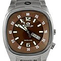 Freestyle Superbank Titanium Steel Watch