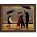 Vettriano The Singing Butler Framed Canvas Art