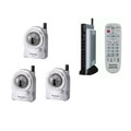 Panasonic BL-MS103A 3 Wireless Network Camera  Security System (Refurbished)