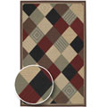 Cafe Series Indoor/ Outdoor Area Rug (7'6 Square)