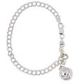 Sterling Silver Tennis Sports Charm Bracelet