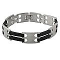 Men's Stainless Steel Matte Finish Bracelet