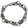 Stainless Steel Skulls Bracelet