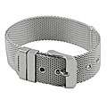 Stainless Steel Bold Buckle Bracelet