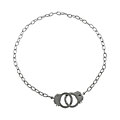 Stainless Steel Handcuff Necklace