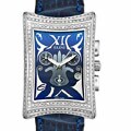 Elini Nazar Diamond Chrono Leather Unisex Watch