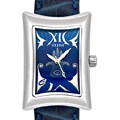 Elini Women's Nazar Blue Leather Watch