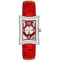 Elini Women's Nazar Red Clover Dial Watch