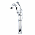 Victorian Brass Chrome Vessel Faucet
