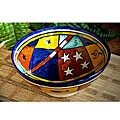 Decorative African Ceramic Bowl (Morocco)
