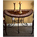 Andalusian Iron and Stucco Side Table (Morocco)