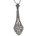 Platinum 2-1/3ct TDW Diamond Estate Necklace