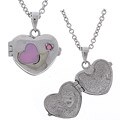 Sterling Silver Heart Locket Necklace