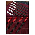 Silver Leaf Chopsticks Gift Set (6 Pair)