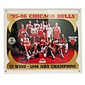 '95-96 Chicago Bulls 8 x 10 Commemorative Card with Case