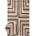 Hand-tufted Jordan Collection Wool Runner (2' 3 x 10)