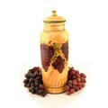 Sonoma Hand-painted Decorative Pasta Jar