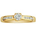 14k Yellow Gold 1/2ct TDW Diamond Engagement Ring (H-I, I1)