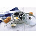 Stainless Steel Frying Pan/ Egg Poacher