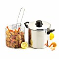 Stainless Steel 6-quart Stove Top Fryer