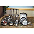 Belly Handle and Knob 21-piece Cookware Set