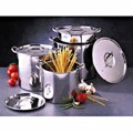Stainless Steel 4-piece Stockpot Set