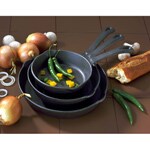 3-piece Cast Iron Frying Pan Set