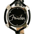 Fender Women's Black Dial Leather Strap Watch
