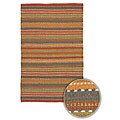 Hand-woven Flatweave Natural Jute Rug (8' x 11')