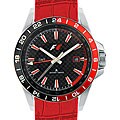 Jacques Lemans F1 Men's GMT Leather Watch