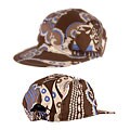 Emilio Pucci Brown/ Blue Print Baseball Cap
