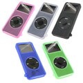 Silicone Skin Case with Protector for iPod Nano