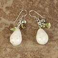 Howlite Cluster Earrings(USA)