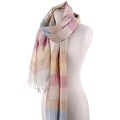 Himalaya Trading Co. Pure Pashmina Cashmere Herringbone Striped Wrap