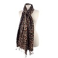 Himalaya Trading Co. Leopard Print Pashmina Wrap