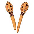 Latin Rhythm Mate Gourd Maracas - Set of 2 (Peru)