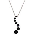 Sterling Silver Sapphire Journey Pendant
