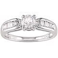 14k White Gold 3/4ct TDW Diamond Ring