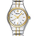 Pulsar Women's Silver Dial Two-tone Steel Watch