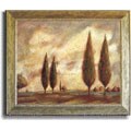 Poplar Meadow I Framed Canvas Artwork