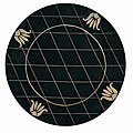 Hand-tufted Versailles Collection Wool Rug (8' Round)