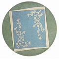 Hand-tufted Tuscan Villa Collection Wool Rug (8' Round)