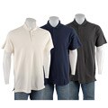 Andrew Fezza Men's Cotton Pique Polo Shirt