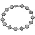 Sterling Silver Cubic Zirconia Bracelet