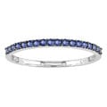 14k White Gold Sapphire Ring