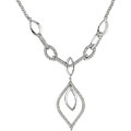 14k White Gold 1/2ct TDW Diamond Necklace